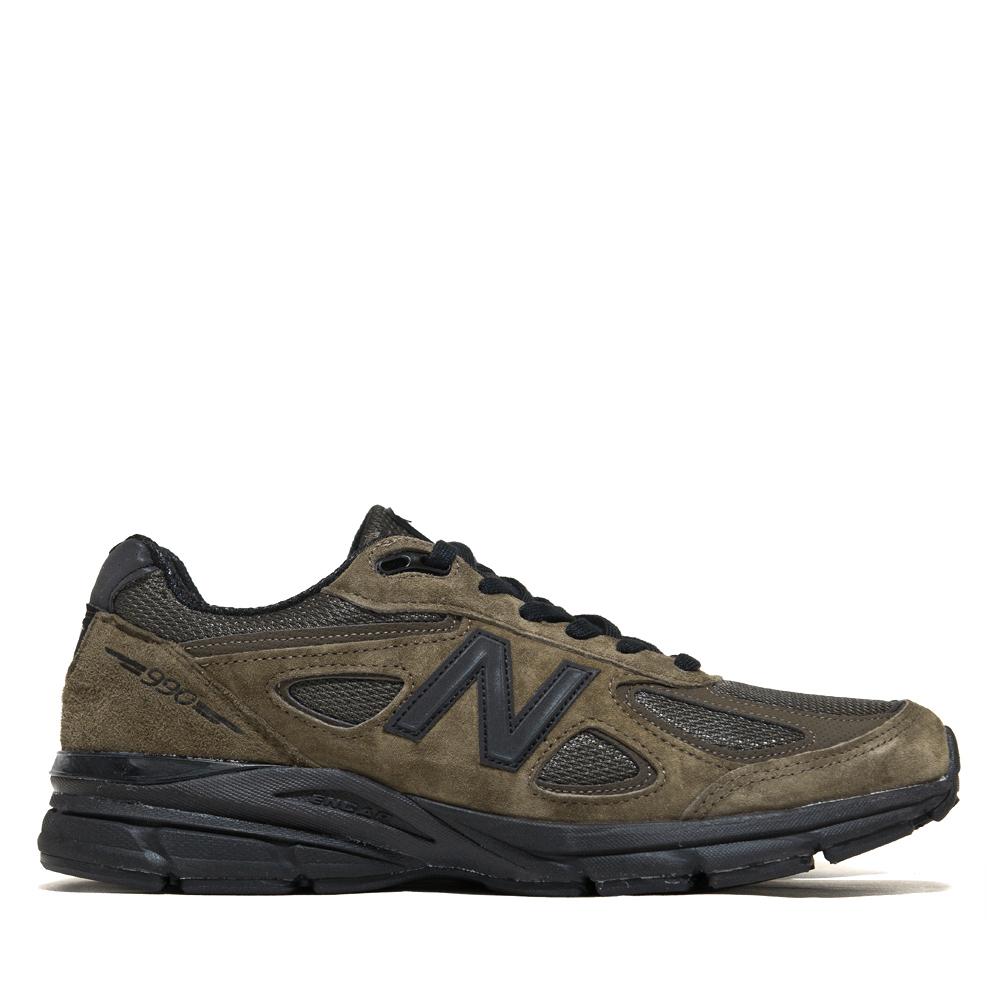 New Balance M990MG4 Olive/Black at shoplostfound, side