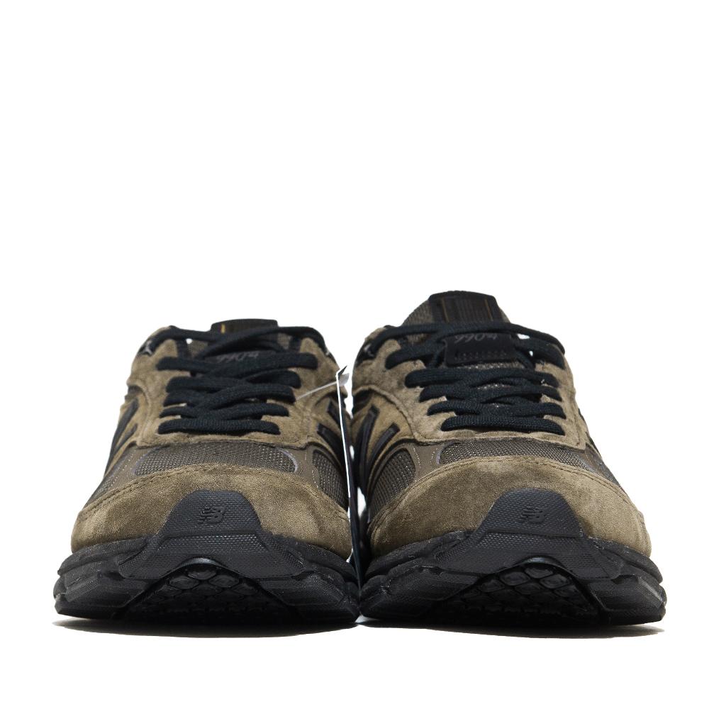 New Balance M990MG4 Olive/Black at shoplostfound, front