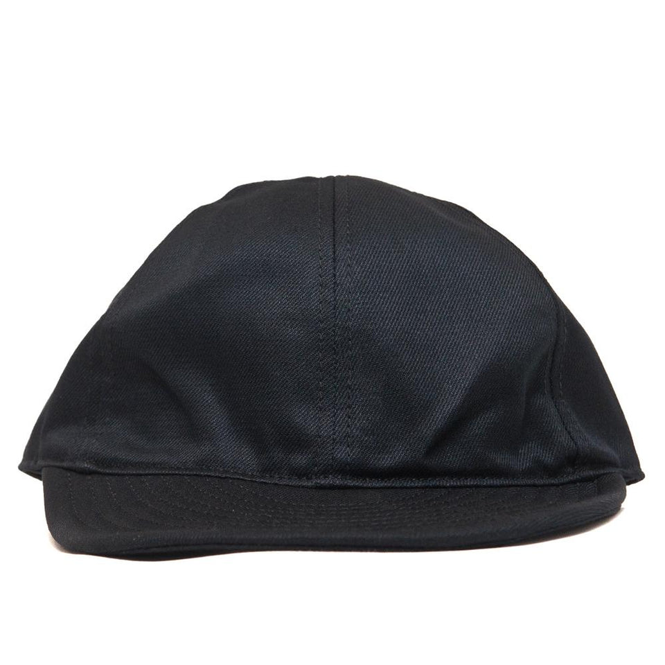 Nigel Cabourn Mechanics Cap Black at shoplostfound, front