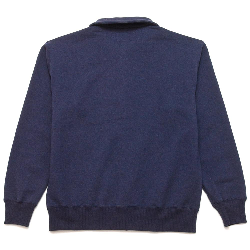 Nigel Cabourn US Clip Jacket Navy at shoplostfound, back