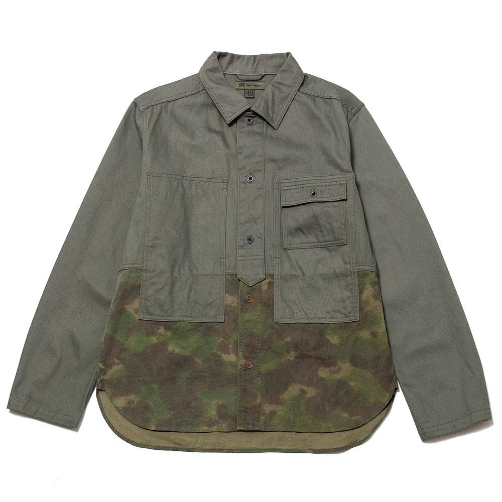 Nigel Cabourn Utility Jacket Camo at shoplostfound, front