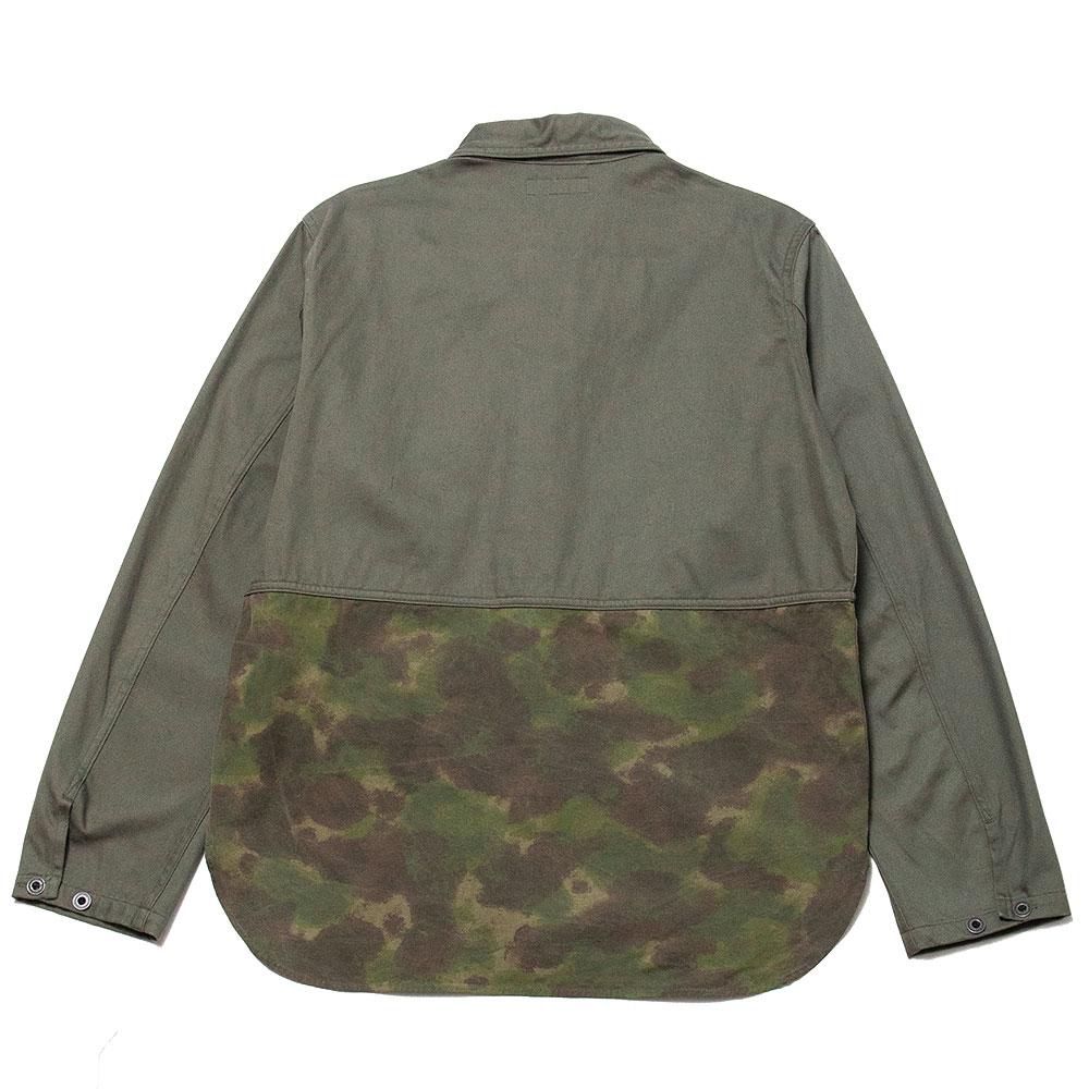 Nigel Cabourn Utility Jacket Camo at shoplostfound, back
