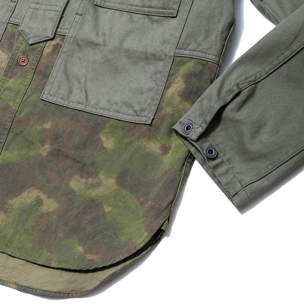 Nigel Cabourn Utility Jacket Camo at shoplostfound, cuff