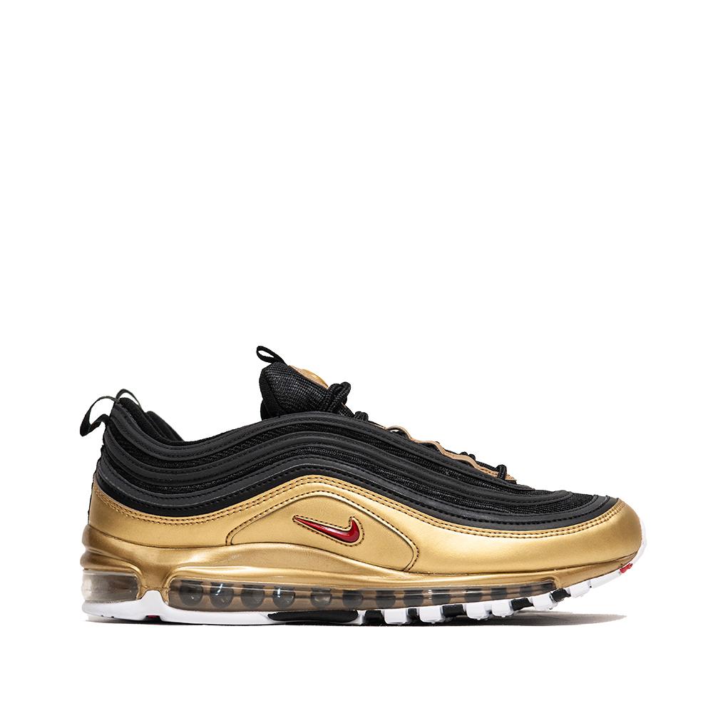 Nike Air Max 97 QS Black/Gold/Varsity Red at shoplostfound, side