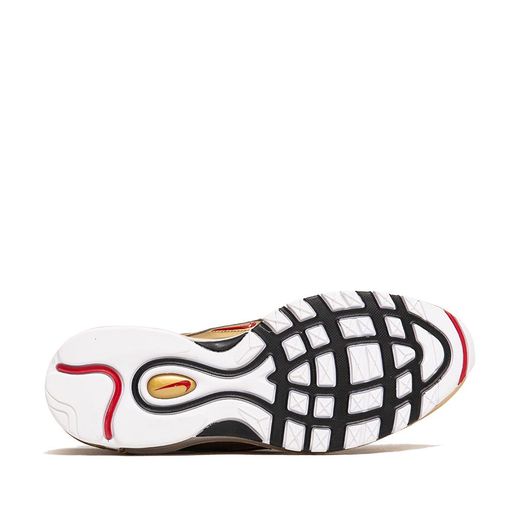 Nike Air Max 97 QS Black/Gold/Varsity Red at shoplostfound, sole