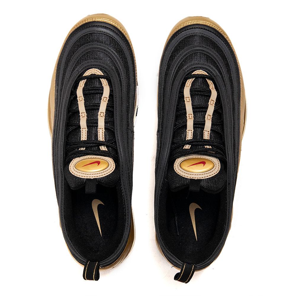 Nike Air Max 97 QS Black/Gold/Varsity Red at shoplostfound, top