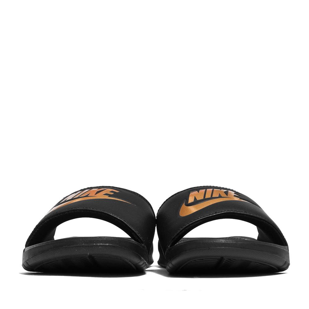 Nike Benassi JDI Black/Gold at shoplostfound, front