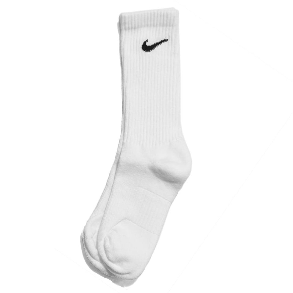 Nike Performance Cushion Crew 3 Pack Socks White at shoplostfound, front