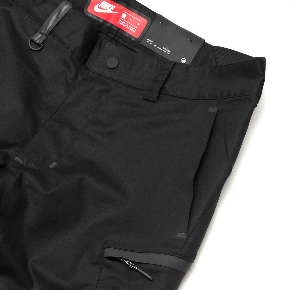 Nike Sportswear Bonded Bonded Woven Pant Black at shoplostfound, pocket