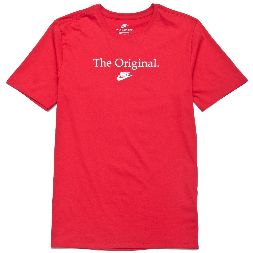 Nike Sportswear Concept Tee Red at shoplostfound, front
