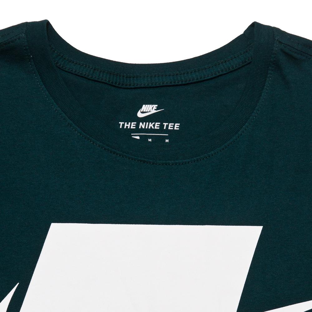 Nike Sportswear Innovation Tee Green/White at shoplostfound, neck