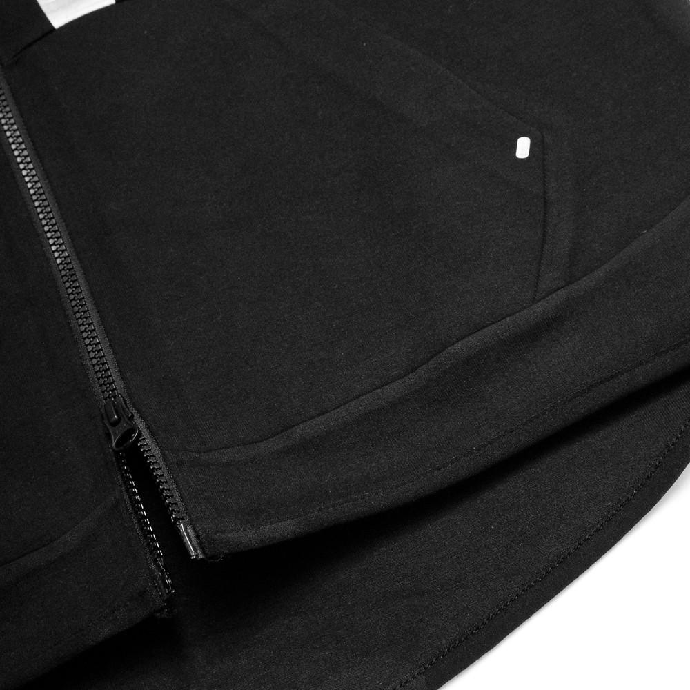 Nike Tech Fleece Hero Full-Zip Flash Jacket Black 835566-010 at shoplostfound in Toronto, hem