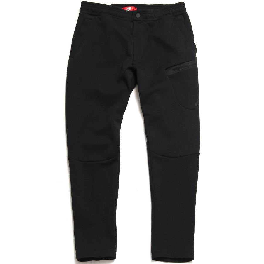 Nike Sportswear Tech Fleece Cropped Pants Black 805218-010 at shoplostfound in Toronto, front
