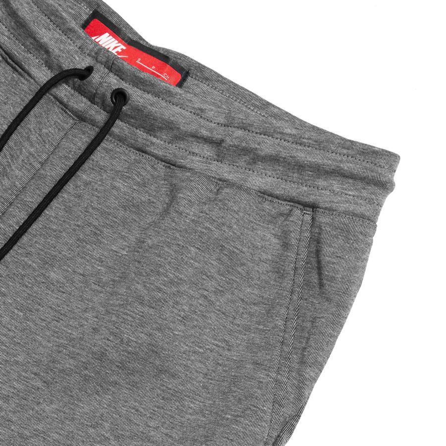 Nike Sportswear Tech Fleece Shorts Carbon Heather 805160-091 at shoplostfound in Toronto, waist