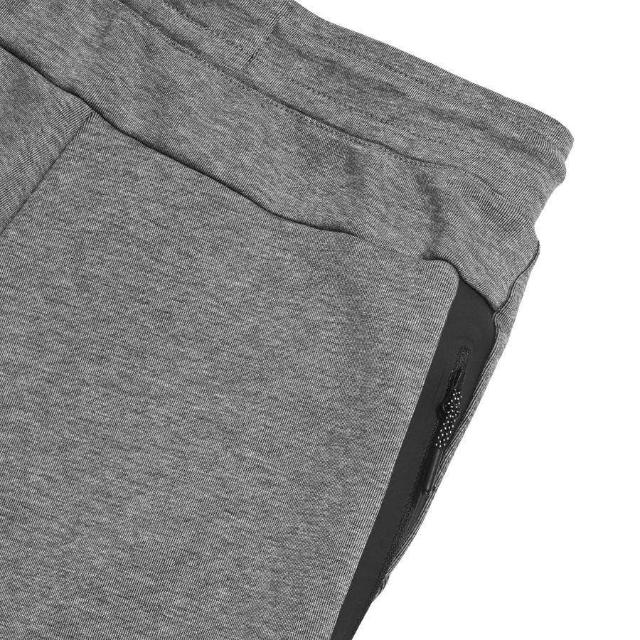 Nike Sportswear Tech Fleece Shorts Carbon Heather 805160-091 at shoplostfound in Toronto, waist back detail