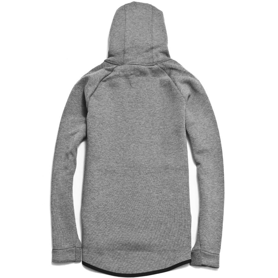 Nike Sportswear Tech Fleece Windrunner Carbon Heather 805144-091 at shoplostfound in Toronto, back