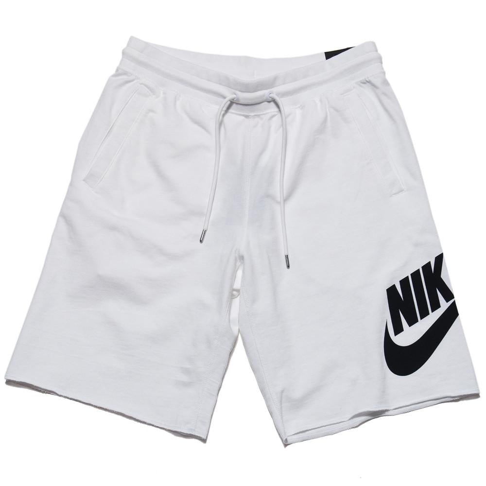 Nike Sportswear Shorts White at shoplostfound, front