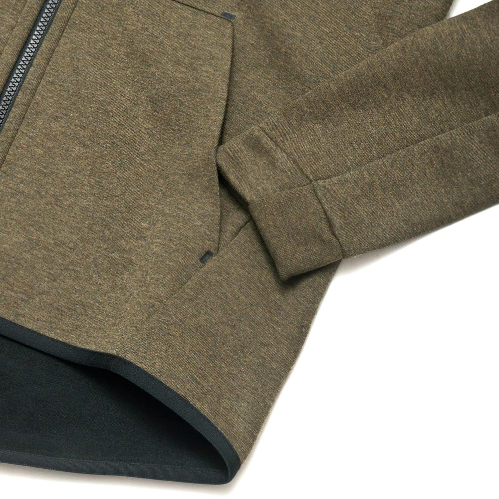 Nike Sportswear Tech Fleece Windrunner Medium Olive at shoplostfound, detail