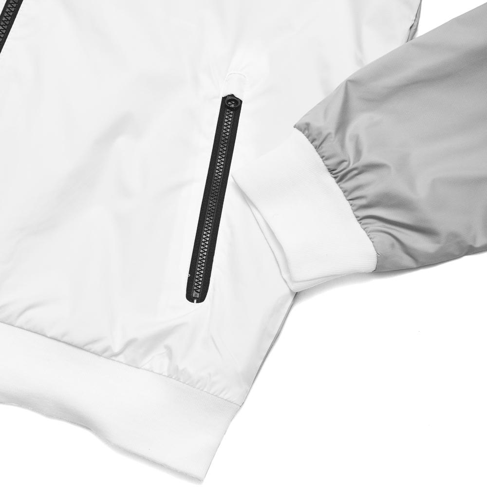 Nike Sportswear Windrunner White/Black/Wolf Grey at shoplostfound, detail