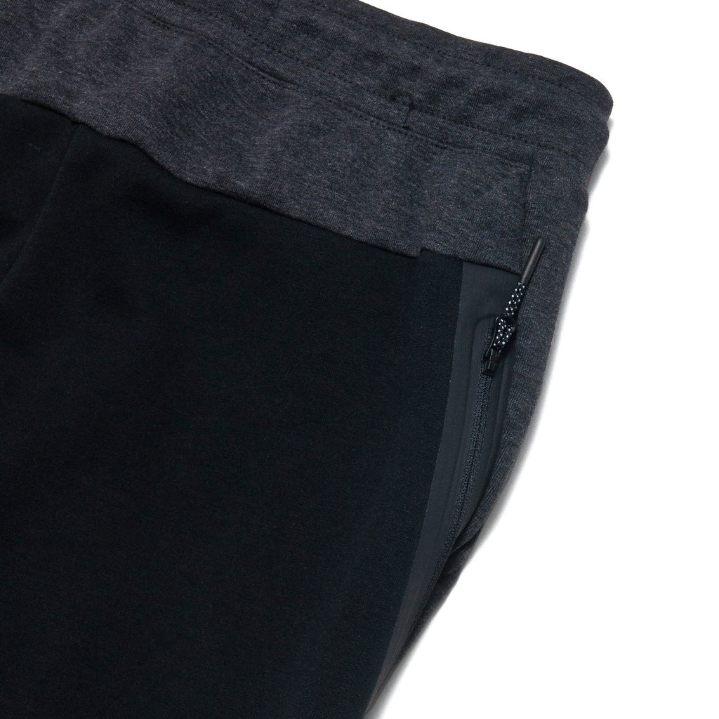 Nike Tech Fleece Pants Black Heather/Black at shoplostfound, detail