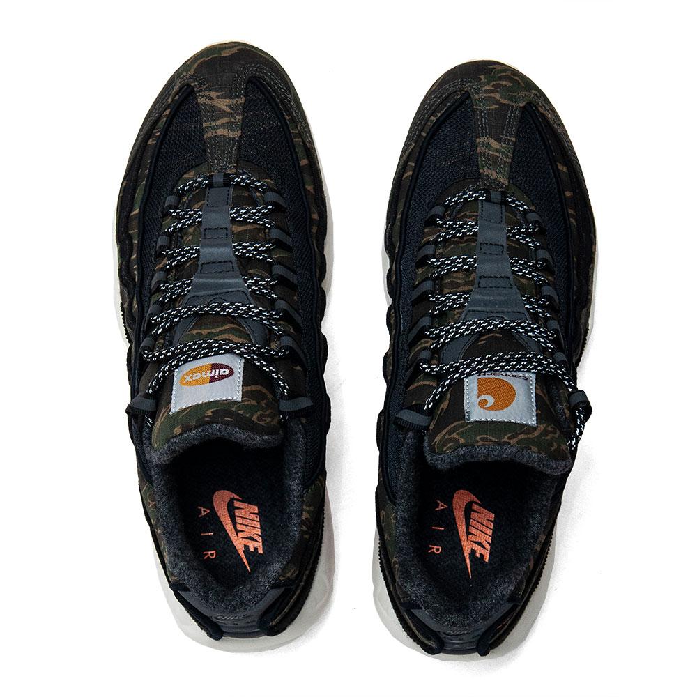 Nike x Carhartt W.I.P. Air Max 95 Ripstop Camouflage at shoplostfound, top