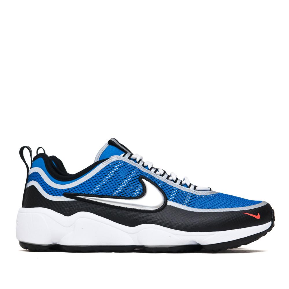Nike Zoom Spiridon Regal Blue/Metallic Silver at shoplostfound, side