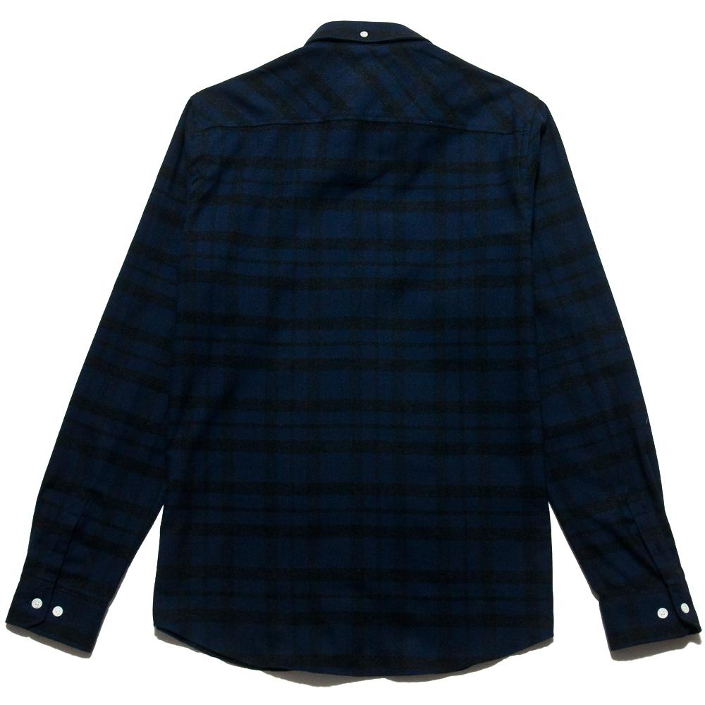 Norse Projects Anton Check Charcoal at shoplostfound, back