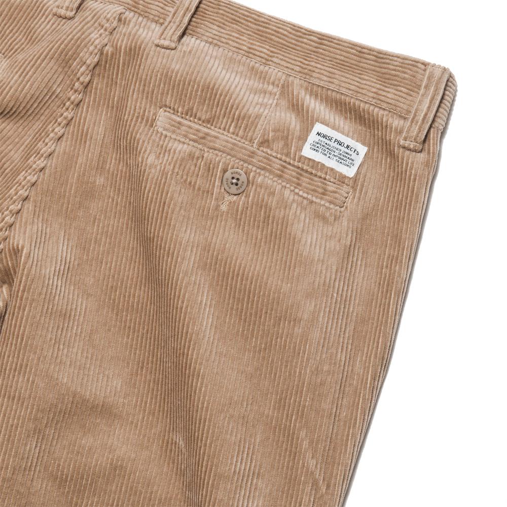 Norse Projects Aros Corduroy Khaki at shoplostfound, detail