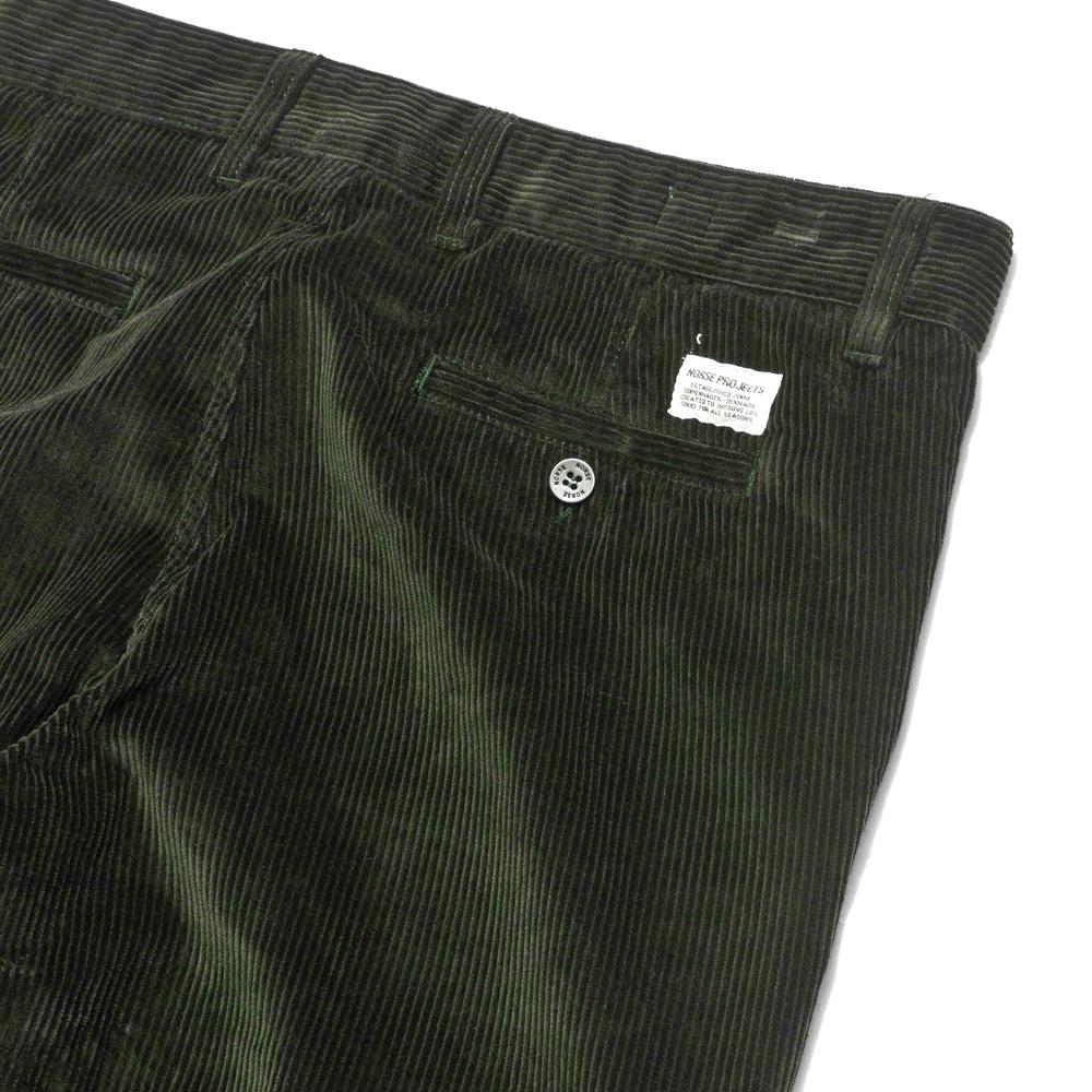 Norse Projects Aros Corduroy Quartz Green at shoplostfound, tag