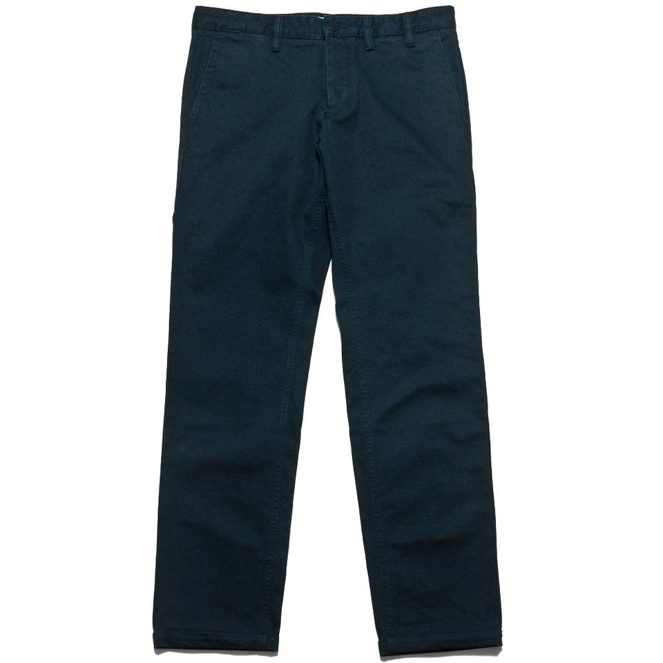 Norse Projects Aros Heavy Chino Navy at shoplostfound, front