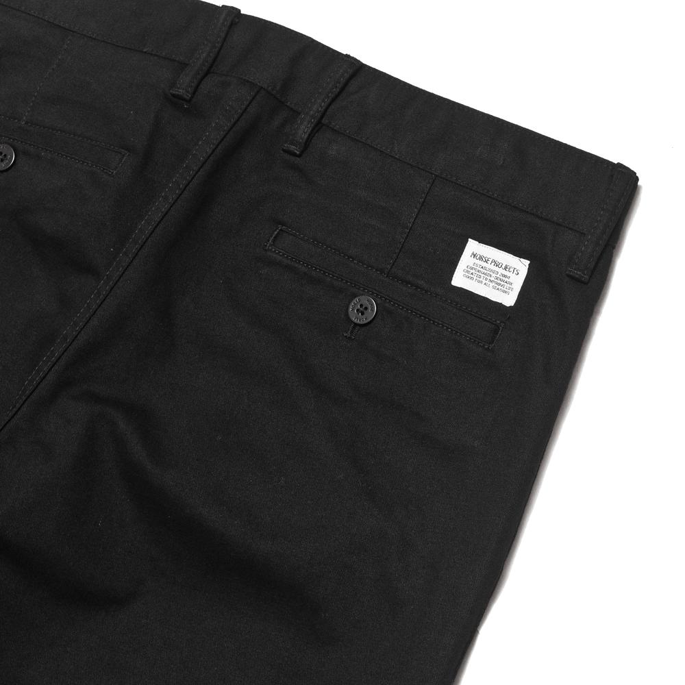 Norse Projects Aros Heavy Utility Black at shoplostfound, details