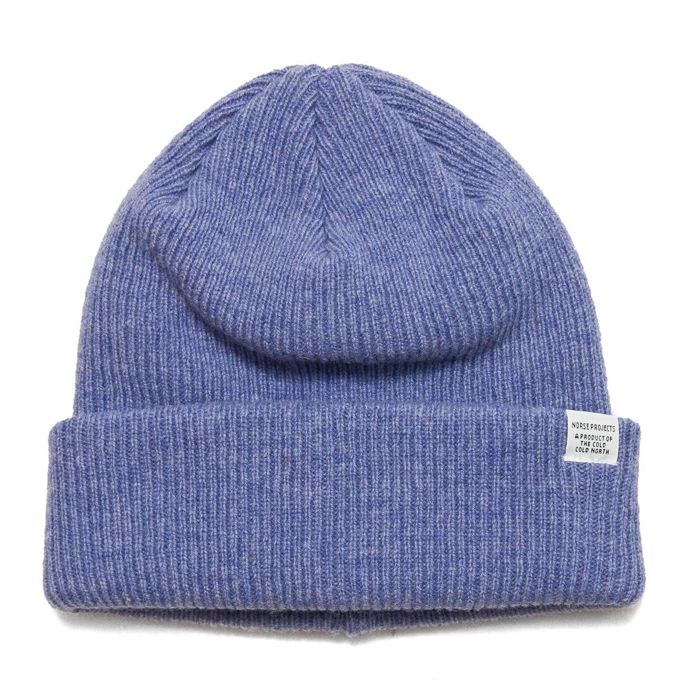Norse Projects Beanie Heather at shoplostfound, front
