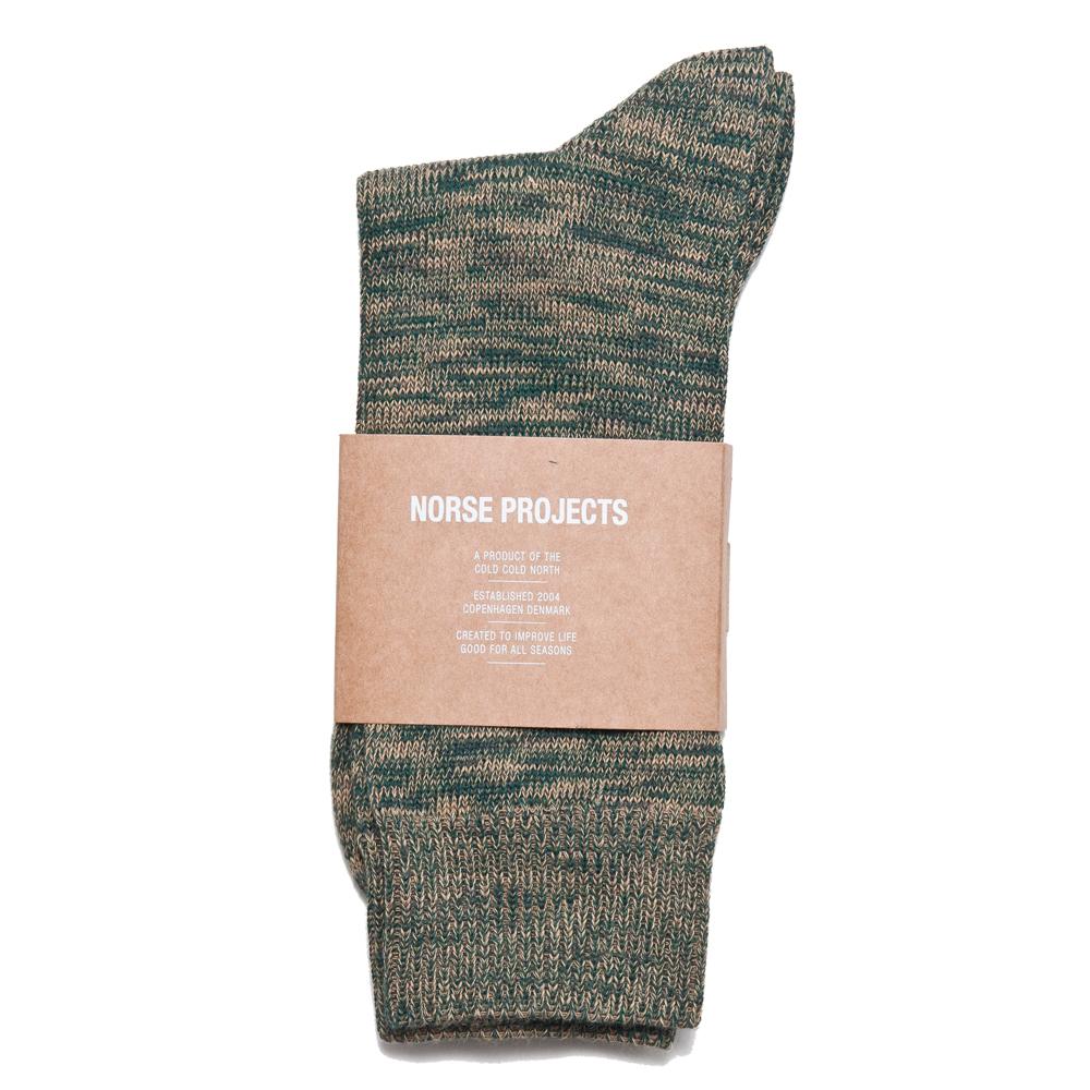 Norse Projects Bjarki Blend Quartz Green at shoplostfound, front