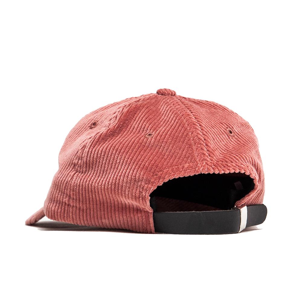 Norse Projects Cord Sports Cap Rose Quartz at shoplostfound, back