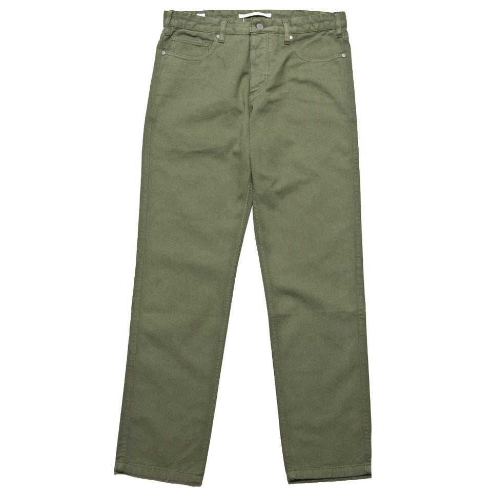 Norse Projects Edvard Heavy Twill Lichen at shoplostfound, front