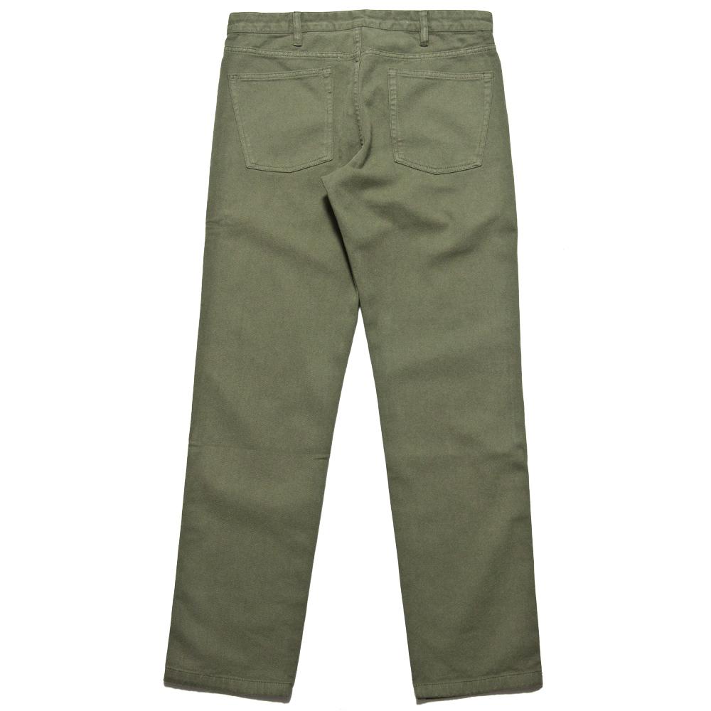 Norse Projects Edvard Heavy Twill Lichen at shoplostfound, back