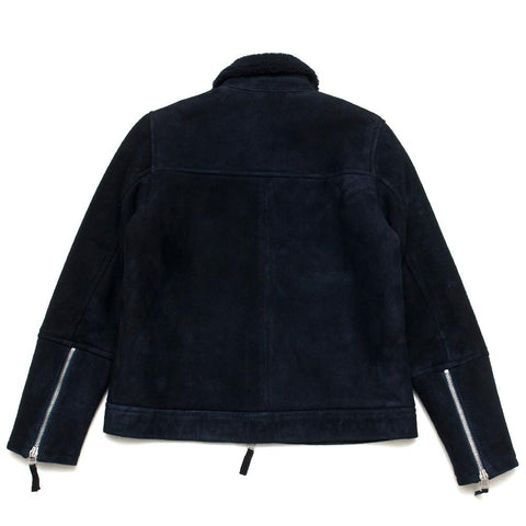 Norse Projects Elliot Shearling Navy at shoplostfound, front