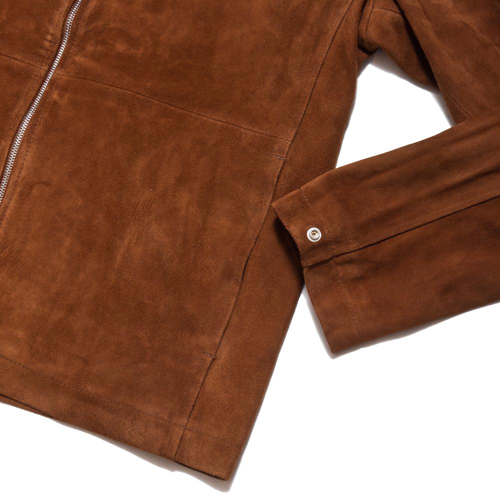 Norse Projects Elliot Suede Zircon Brown at shoplostfound, hem