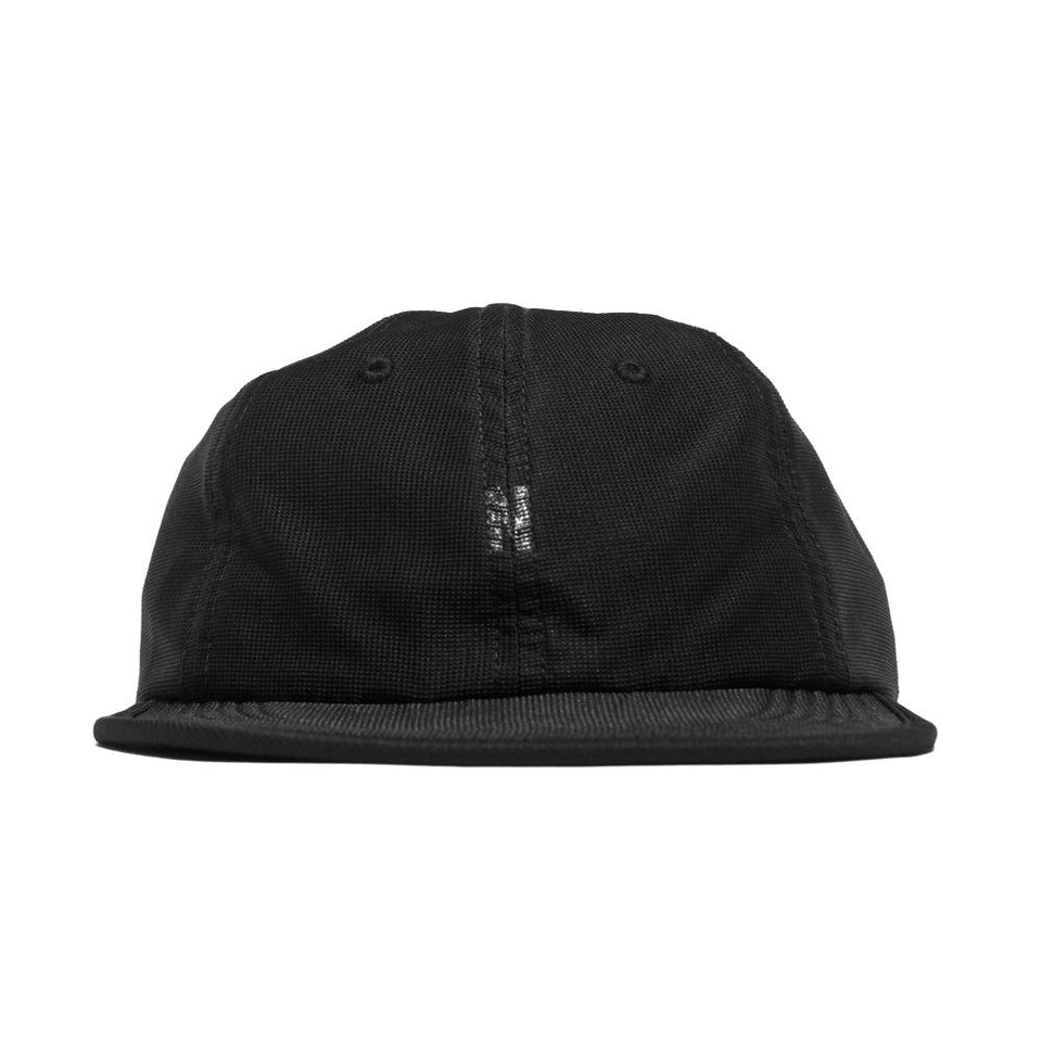 Norse Projects Foldable Sports Cap Black at shoplostfound, front