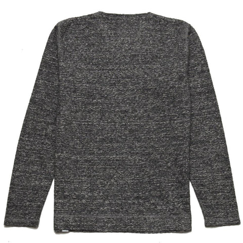 Norse Projects Halfdan Contrast Flame Mouse Grey Melange at shoplostfound, front