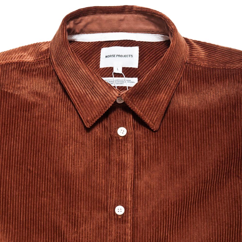 Norse Projects Hans Cord Zircon Brown at shoplostfound, collar