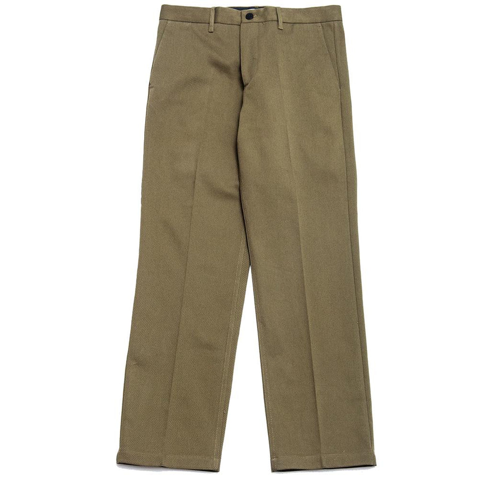 Norse Projects Harri Service Twill Sitka Green at shoplostfound, front