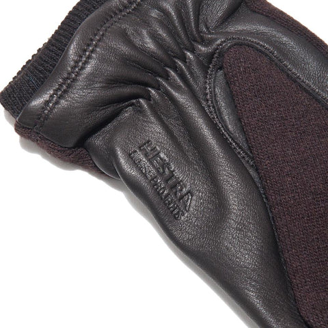 Norse Projects Hestra Svante Tobacco Gloves at shoplostfound, front