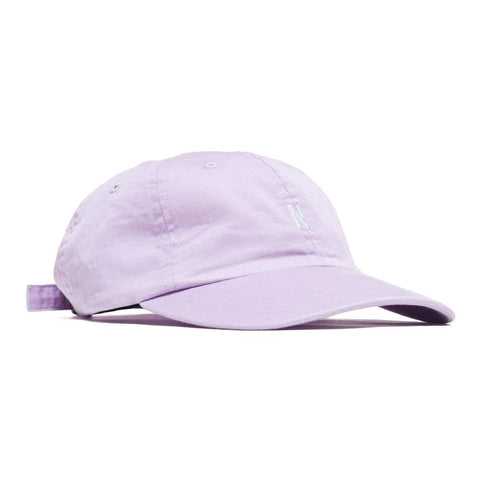 Norse Projects Light Twill Sports Cap Heather at shoplostfound, front