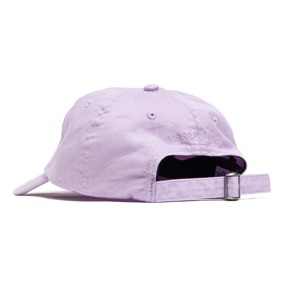 Norse Projects Light Twill Sports Cap Heather at shoplostfound, back