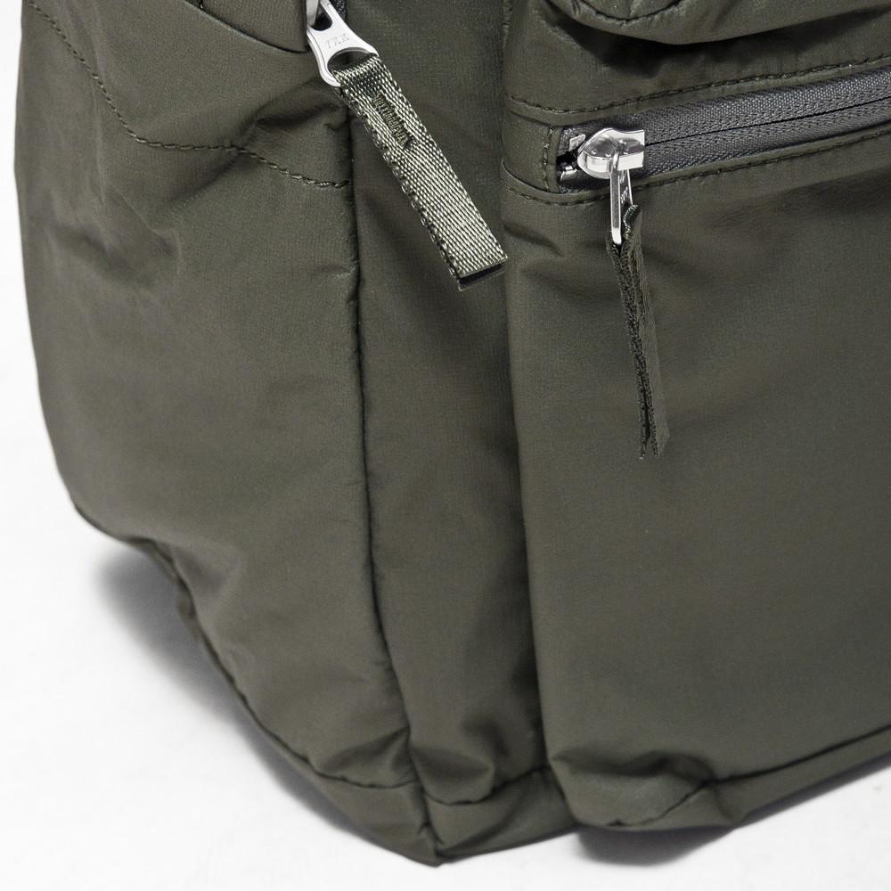 Norse Projects Louie Ripstop Backpack Dried Olive at shoplostfound, zipper