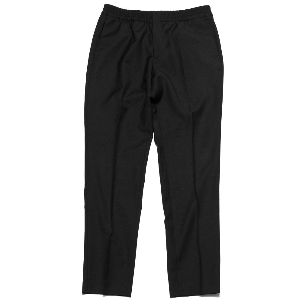 Norse Projects Luther Tropical Wool Black at shoplostfound, front