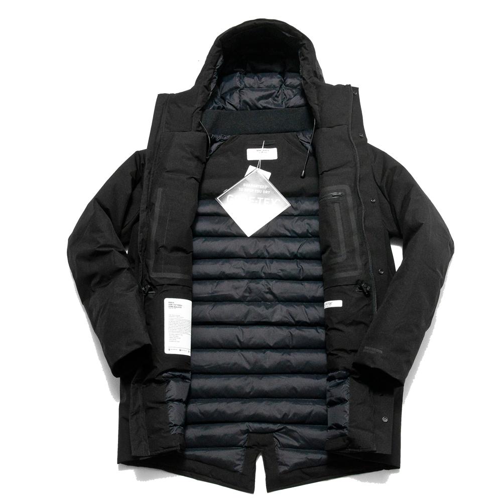 Norse Projects Rokkvi 4.0 Gore-Tex® Black at shoplostfound, inside