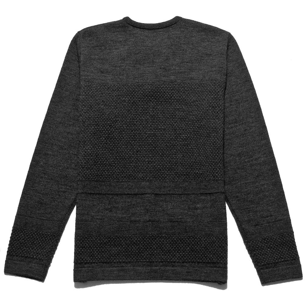 Norse Projects Skagen Wool Charcoal at shoplostfound, back