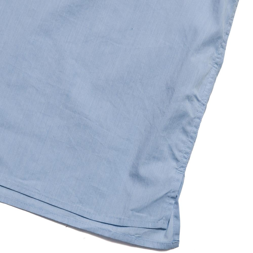 Norse Projects Theo SS Compact Poplin Pale Blue at shoplostfound, detail